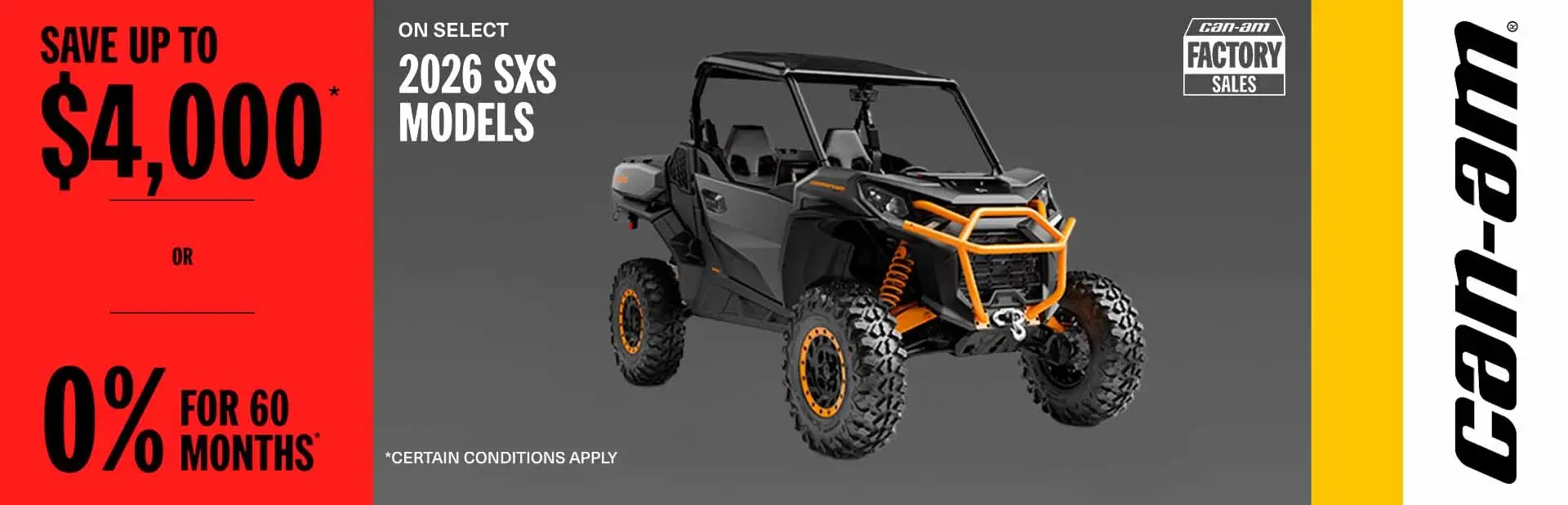 Can-Am Monthly Banner